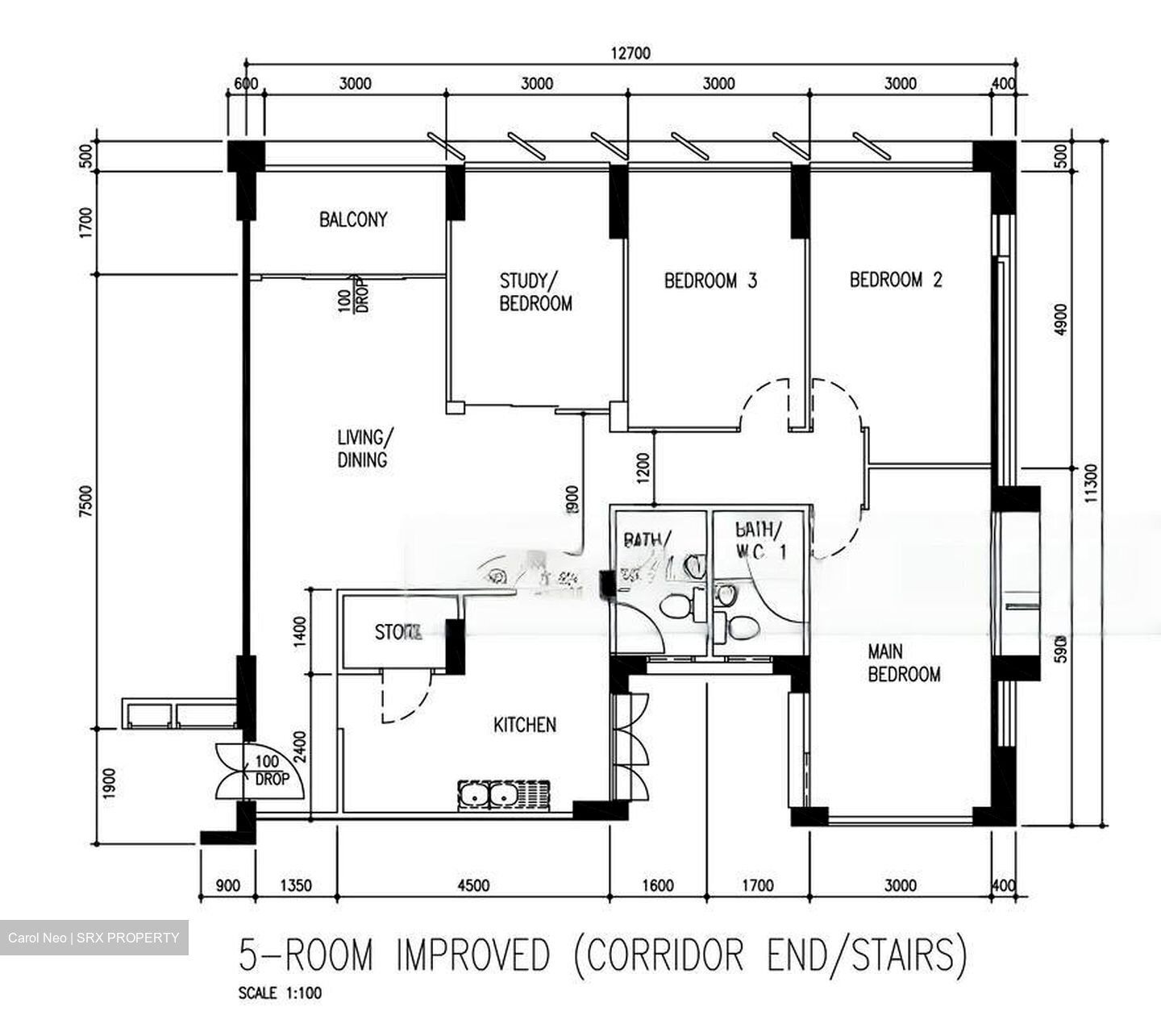 Blk 46 Lorong 5 Toa Payoh (Toa Payoh), HDB 5 Rooms #457089251